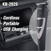 Kubra KB-2028 Rechargeable Cordless 50 Minutes Runtime Hair and Beard Trimmer for Men (Black) Kubra KB-2028 Rechargeable Cordless 50 Minutes Runtime Hair and Beard Trimmer for Men (Black)