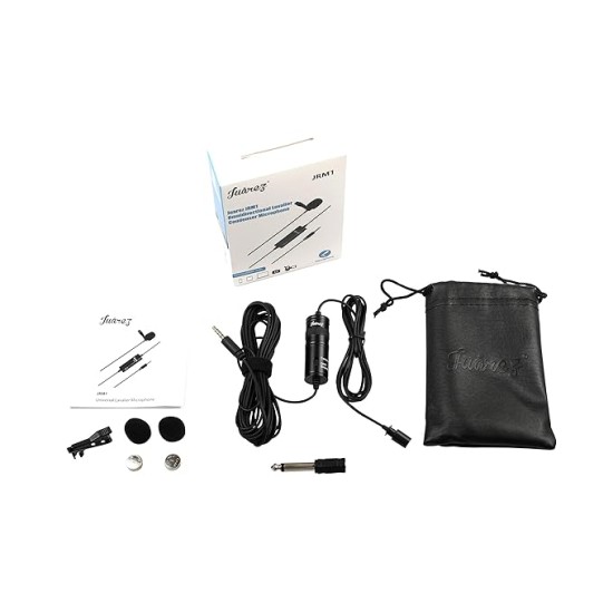 JUAREZ JRM1 Auxiliary Clip-On Lapel Microphone (Omnidirectional) JUAREZ JRM1 Auxiliary Clip-On Lapel Microphone (Omnidirectional)