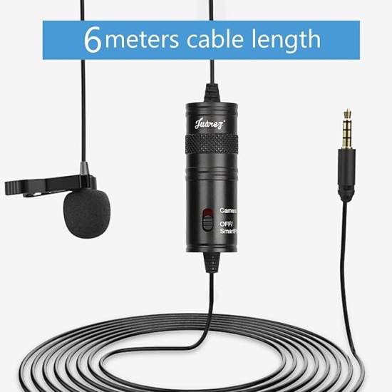JUAREZ JRM1 Auxiliary Clip-On Lapel Microphone (Omnidirectional) JUAREZ JRM1 Auxiliary Clip-On Lapel Microphone (Omnidirectional)