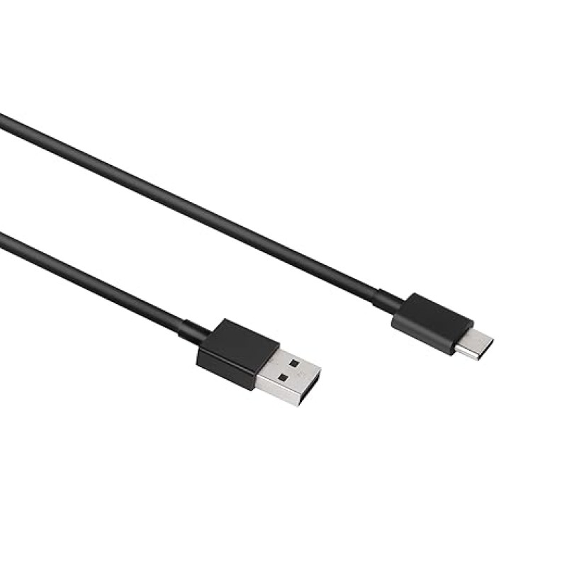 Xiaomi Mi Type C Cable - 22.5W PD Fast Charging, 1m Length for Smartphones, Tablets & All Type C Devices, 480Mbps Data Transfer, Quick Charge 3.0 Compatible (Black)