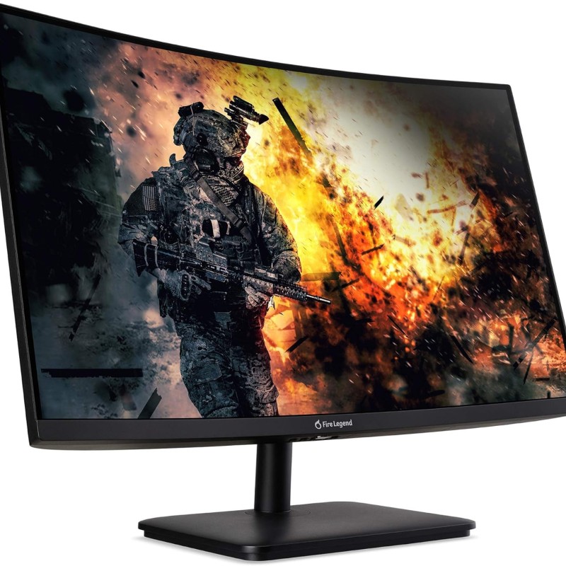 (Refurbished) AOPEN 27HC5R Pbiipx 27 1500R Curved Full HD (1920 x 1080) VA Gaming Monitor with AMD Radeon FREESYNC Premium Technology, 165Hz (Display Port and 2 x HDMI Ports), Black (Refurbished) AOPEN 27HC5R Pbiipx 27 1500R Curved Full HD (1920 x 1080) VA Gaming Monitor with AMD Radeon FREESYNC Premium Technology, 165Hz (Display Port and 2 x HDMI Ports), Black