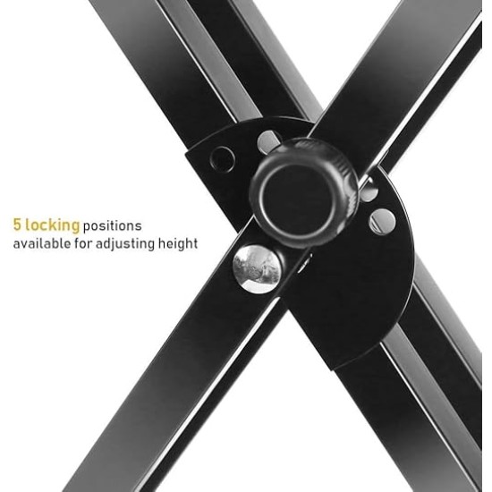 Juarez JAK200 Electronic Piano Keyboard X-Type Universal Keyboard Instrument Double-Braced X-Style Stand, Piano Keyboard Stand with Locking Straps, ASSEMBLY REQUIRED Juarez JAK200 Electronic Piano Keyboard X-Type Universal Keyboard Instrument Double-Braced X-Style Stand, Piano Keyboard Stand with Locking Straps, ASSEMBLY REQUIRED