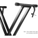 Juarez JAK200 Electronic Piano Keyboard X-Type Universal Keyboard Instrument Double-Braced X-Style Stand, Piano Keyboard Stand with Locking Straps, ASSEMBLY REQUIRED Juarez JAK200 Electronic Piano Keyboard X-Type Universal Keyboard Instrument Double-Braced X-Style Stand, Piano Keyboard Stand with Locking Straps, ASSEMBLY REQUIRED