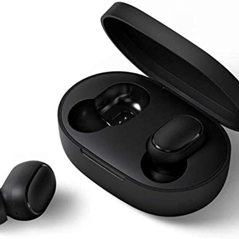 AirDots for Redmi AirDots 2 Wireless Headphones Bluetooth V5.0 True Wireless Stereo Wireless Earphones with Wirelss Charging Case 12Hours Battery Life (Airdots+Silicone Cover)