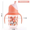 R for Rabbit Penguin Spout Sipper Cup 180 ml Bottle, PP Spout Sipper for Kids Age of 6 + Months - Orange R for Rabbit Penguin Spout Sipper Cup 180 ml Bottle, PP Spout Sipper for Kids Age of 6 + Months - Orange
