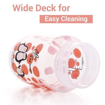 R for Rabbit Penguin Spout Sipper Cup 180 ml Bottle, PP Spout Sipper for Kids Age of 6 + Months - Orange R for Rabbit Penguin Spout Sipper Cup 180 ml Bottle, PP Spout Sipper for Kids Age of 6 + Months - Orange