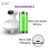 EQK ST-702 Rechargeable Scalp & Body Massager for Stimulating Hair Growth, Deep 3D Kneading Massage for Head, Neck & Full Body Stress Release, Multicolor EQK ST-702 Rechargeable Scalp & Body Massager for Stimulating Hair Growth, Deep 3D Kneading Massage for Head, Neck & Full Body Stress Release, Multicolor