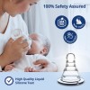 LuvLap Anti-Colic Essential Teat/Nipple for Slim Neck Bottle,4Pcs Variable Flow, 9M+, Made of Soft & Flexible Silicone, Mimics Breastfeeding, Leak Proof, Bpa Free, Comes with Sturdy Base LuvLap Anti-Colic Essential Teat/Nipple for Slim Neck Bottle,4Pcs Variable Flow, 9M+, Made of Soft & Flexible Silicone, Mimics Breastfeeding, Leak Proof, Bpa Free, Comes with Sturdy Base