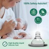 LuvLap Anti-Colic Natura Flo Teat/Nipple for Wide Neck Bottle,4pcs Fast Flow, 6m+, Made of Soft & Flexible Silicone, Ergonomic shape, Mimics breastfeeding, leak proof, BPA Free, comes with sturdy base LuvLap Anti-Colic Natura Flo Teat/Nipple for Wide Neck Bottle,4pcs Fast Flow, 6m+, Made of Soft & Flexible Silicone, Ergonomic shape, Mimics breastfeeding, leak proof, BPA Free, comes with sturdy base