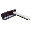 JUAREZ Vi�nto JRH24SL 24 Holes 48 Tones Professional Tremolo Polyphonic Harmonica Key of C Scale | Mouth Organ | Cover - Stainless Iron | Comb - Abs | Reed � Brass with Cloth & Case JUAREZ Vi�nto JRH24SL 24 Holes 48 Tones Professional Tremolo Polyphonic Harmonica Key of C Scale | Mouth Organ | Cover - Stainless Iron | Comb - Abs | Reed � Brass with Cloth & Case