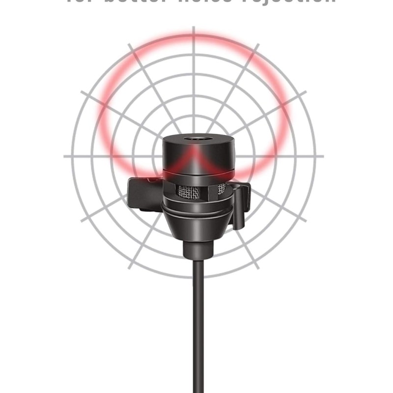 AHUJA MTP-20 Lavalier Microphone for mobie Phones,Video Recording etc AHUJA MTP-20 Lavalier Microphone for mobie Phones,Video Recording etc