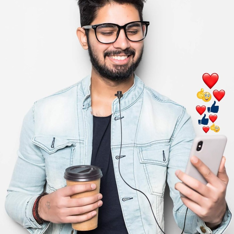 AHUJA MTP-20 Lavalier Microphone for mobie Phones,Video Recording etc AHUJA MTP-20 Lavalier Microphone for mobie Phones,Video Recording etc