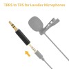 MAONO AU-600 4 Pin TRRS Male to 3 Pin TRS 3.5mm Female Lavalier Auxiliary Microphones Adapter (Black) MAONO AU-600 4 Pin TRRS Male to 3 Pin TRS 3.5mm Female Lavalier Auxiliary Microphones Adapter (Black)