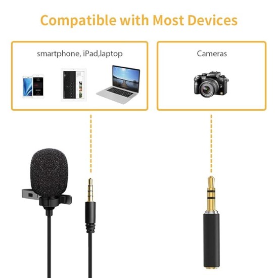 MAONO AU-600 4 Pin TRRS Male to 3 Pin TRS 3.5mm Female Lavalier Auxiliary Microphones Adapter (Black) MAONO AU-600 4 Pin TRRS Male to 3 Pin TRS 3.5mm Female Lavalier Auxiliary Microphones Adapter (Black)