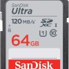 SanDisk 64GB Ultra SDXC UHS-I Memory Card - 120MB/s, C10, U1, Full HD, SD Card - SDSDUN4-064G-GN6IN SanDisk 64GB Ultra SDXC UHS-I Memory Card - 120MB/s, C10, U1, Full HD, SD Card - SDSDUN4-064G-GN6IN
