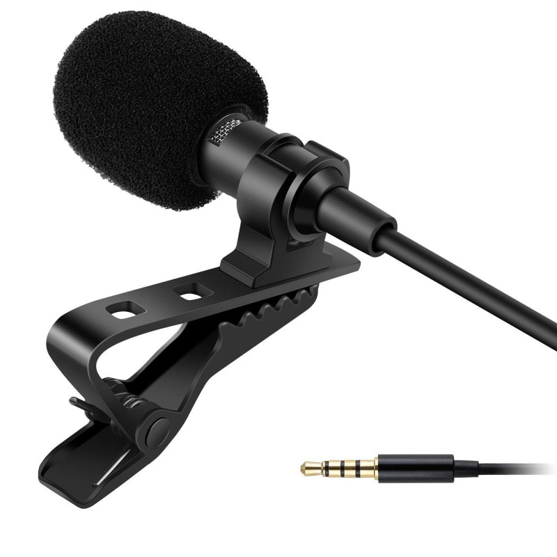 HUMBLE Dynamic Lapel Collar Mic Voice Recording Filter Microphone for Singing Youtube SmartPhones, Black HUMBLE Dynamic Lapel Collar Mic Voice Recording Filter Microphone for Singing Youtube SmartPhones, Black