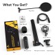 MAONO AU-PM320S Professional XLR Condenser Microphone Kit, Cardioid Vocal Studio Recording Mic for Streaming, Voice Over, Project, Home-Studio