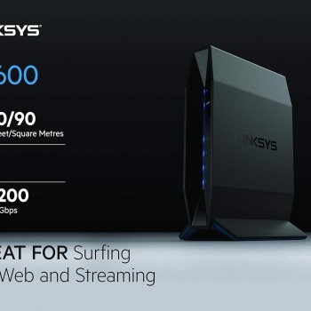 Linksys E5600 AC 1200 Dual-Band (2.4 GHz & 5 GHz) Router with Easy mesh Feature & MU-MIMO,Fast Speeds up to 1.2 Gbps and Coverage up to 1,000 sq ft with Easy Browser Set up & Parental Controls Linksys E5600 AC 1200 Dual-Band (2.4 GHz & 5 GHz) Router with Easy mesh Feature & MU-MIMO,Fast Speeds up to 1.2 Gbps and Coverage up to 1,000 sq ft with Easy Browser Set up & Parental Controls