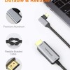 CableCreation Angle 90 Degree Usb Type C To Hdmi Cable 6Ft 4K@60Hz, Support Hdr 18Gbps Compatible With Macbook Pro Air 2020/2018, Ipad Air 2020, Ipad Pro, Lg G7/G8, Galaxy S22 Ultra/S20/S10, Grey CableCreation Angle 90 Degree Usb Type C To Hdmi Cable 6Ft 4K@60Hz, Support Hdr 18Gbps Compatible With Macbook Pro Air 2020/2018, Ipad Air 2020, Ipad Pro, Lg G7/G8, Galaxy S22 Ultra/S20/S10, Grey