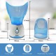 AGARO Aura Face Steamer, Vaporizer/Steam Inhaler with Facial mask and Nasal Mask, Rejuvenate Skin for Youthful Complexion, Deep Cleanse SPA, Prevents Breathing Disorders, sinusitis (Blue and White)