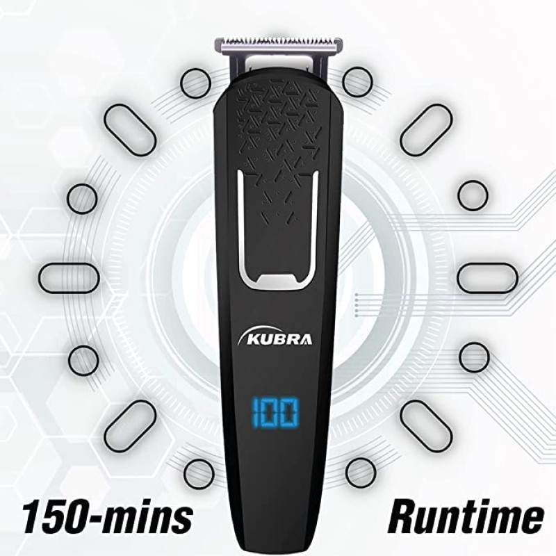 Kubra KB-5300 5 IN 1 Multifunctional Grooming Kit For Body Grooming, Beard & Moustache, Nose, Ear & Eyebrow, LED Display, 19 Length Setting, 90 minutes runtime and Fast Charging (Yellow) Kubra KB-5300 5 IN 1 Multifunctional Grooming Kit For Body Grooming, Beard & Moustache, Nose, Ear & Eyebrow, LED Display, 19 Length Setting, 90 minutes runtime and Fast Charging (Yellow)