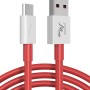 Wayona Dash Charging Cable Type C Warp Cable 3FT 5V 4A Fast Charge Data Cable for OnePlus 7, OnePlus 6T/ 6, OnePlus 5T/ 5, OnePlus 3T/ 3 (Classic Dash 3FT, Red)