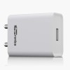 Portronics Adapto 62 POR-1062 USB Wall Adapter with 2.4A Fast Charging Single USB Port Without Cable for All iOS & Android Devices (White) Portronics Adapto 62 POR-1062 USB Wall Adapter with 2.4A Fast Charging Single USB Port Without Cable for All iOS & Android Devices (White)