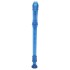 JUAREZ JRF100BL Claró Descant German Style 8 Holes Soprano Recorder Flute with Cleaning Rod Suitable for School Ensembles | Home Practice | Music Classes | Gift, Blue with Cleaning Rod & Case