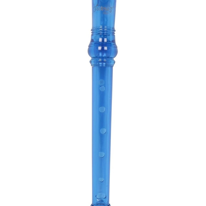 JUAREZ JRF100BL Clar� Descant German Style 8 Holes Soprano Recorder Flute with Cleaning Rod Suitable for School Ensembles | Home Practice | Music Classes | Gift, Blue with Cleaning Rod & Case JUAREZ JRF100BL Clar� Descant German Style 8 Holes Soprano Recorder Flute with Cleaning Rod Suitable for School Ensembles | Home Practice | Music Classes | Gift, Blue with Cleaning Rod & Case