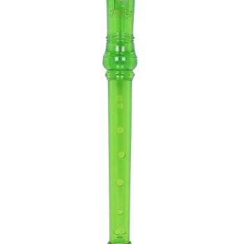 JUAREZ JRF100GR Clar� Descant German Style 8 Holes Soprano Recorder Flute with Cleaning Rod Suitable for School Ensembles | Home Practice | Music Classes | Gift, Green with Cleaning Rod & Case