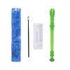 JUAREZ JRF100GR Clar� Descant German Style 8 Holes Soprano Recorder Flute with Cleaning Rod Suitable for School Ensembles | Home Practice | Music Classes | Gift, Green with Cleaning Rod & Case JUAREZ JRF100GR Clar� Descant German Style 8 Holes Soprano Recorder Flute with Cleaning Rod Suitable for School Ensembles | Home Practice | Music Classes | Gift, Green with Cleaning Rod & Case