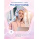 iClever BTH13 Bluetooth Headphones with Mic, Over The Ear Headphone Wireless Cat Ear Unicorn Headphone for Girls Birthday Gift Safe Volume Limited, 45H Playtime, Portable Headset for iPad, Purple