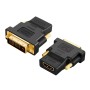 CableCreation DVI to HDMI Adapter, [1-Pack] Bi-Directional DVI Male to HDMI Female Converter, Support 1080P, 3D for PS3, PS4, TV Box, Blu-ray, Projector, HDTV
