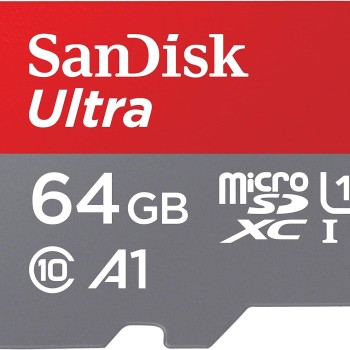 SanDisk Ultra microSD UHS-I Card 64GB, 120MB/s R