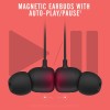 Beats Flex - Wireless in Ear Earphones, 12 Hours of Battery Life, 10 min Fast Charge for 1.5H, Apple W1 Chip, Magnetic Earbuds, Class 1 Bluetooth, Built-in Microphone - Black