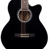 JUAREZ Arpeggio 99.06 cm (39 Inch) Acoustic Guitar Kit, Spruce Top, Rosewood Fretboard & Bridge, Truss Rod, Chrome Die Cast Machine Tuners, Black