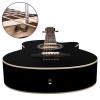 JUAREZ Arpeggio 99.06 cm (39 Inch) Acoustic Guitar Kit, Spruce Top, Rosewood Fretboard & Bridge, Truss Rod, Chrome Die Cast Machine Tuners, Black