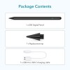 ESR Stylus Pen for iPad with Tilt Sensitivity, iPad Stylus Pencil for Apple iPad 10/9/8/7/6, iPad Pro 11, iPad Pro 12.9, iPad Mini 6/5, and iPad Air 5/4/3, Palm Rejection, Magnetic Attachment ESR Stylus Pen for iPad with Tilt Sensitivity, iPad Stylus Pencil for Apple iPad 10/9/8/7/6, iPad Pro 11, iPad Pro 12.9, iPad Mini 6/5, and iPad Air 5/4/3, Palm Rejection, Magnetic Attachment