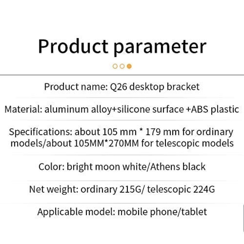 Dyazo Portable Foldable Tablet Stand & Mobile Stand/Ipad Holder Cell Phone Stand Compatible with iPad, Tablets, Mobiles & Smartphones (Without Height Adjustment), Silver (DZ 890)