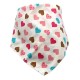 BabyGo Cotton Soft Adjustable Feeding Baby Bandana Bib Apron - Set of 5 (Random Color)