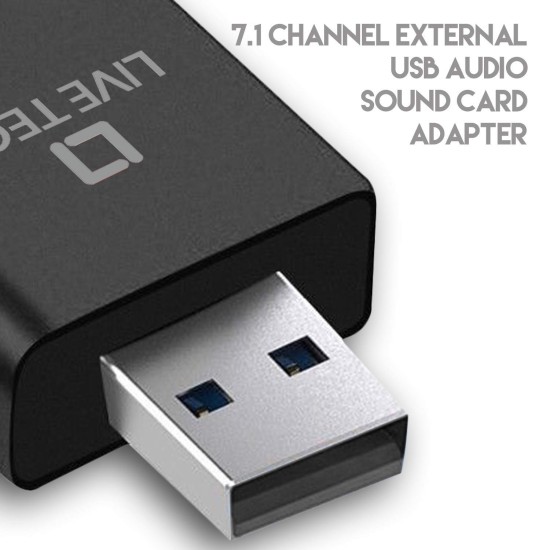 Live Tech Champ USB Sound Card HiFi Magic Voice 7.1CH