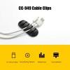 CC-949 10pcs/Set Multi-Purpose Cable Organizer Clips Cords Winders Earphone Charger Cable Wire Clamps Self-Adhesive Holder Fixer CC-949 10pcs/Set Multi-Purpose Cable Organizer Clips Cords Winders Earphone Charger Cable Wire Clamps Self-Adhesive Holder Fixer