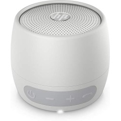 HP 360 Mono Portable Silver Bluetooth Speaker with Built-in Microphone Ip54 Dust and Water Resistance (2D801AA)