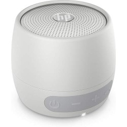 HP 360 Mono Portable Silver Bluetooth Speaker with Built-in Microphone Ip54 Dust and Water Resistance (2D801AA)