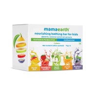 Mamaearth Fruit based Nourishing Clear Bathing Bar Baby Antibacterial Soap with Glycerine,SLS & paraben Free, For 2+ years age Kids – 75g x 5