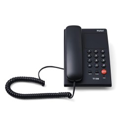 Hola ! TF-500 Basic Corded Landline Phone for intercom and EPABX Desk & Wall Mountable, Mute/Pause/Flash/Redial Function