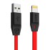 Tukzer Apple Mfi Certified 8 Pin 2.4Ampere Fast Charge Lightning Cable (Red, 3.2 Feet)