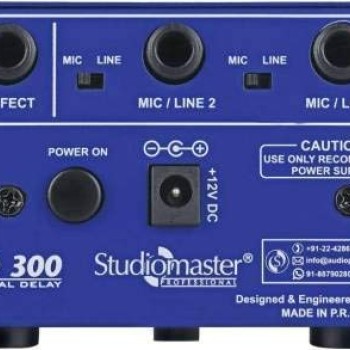 Studiomaster SD 300 with ECHO/DELAY Digital Sound Mixer