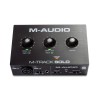 M-Audio M-Track Solo � USB Audio Interface for Recording, Streaming and Podcasting with XLR, Line and DI Inputs, Plus a Software Suite Included