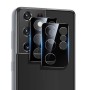(Refurbished) ESR for Samsung Galaxy S21 Ultra Camera Lens Protectors(2021), 2 Pack, Individual Lens Protectors with Aluminum Edging, Military-Grade Protection, Scratch-Resistant, Ultra-thin Tempered Glass, Black